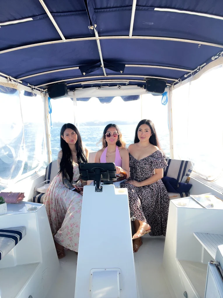 Casual get together on the water in the San Francisco Bay area
